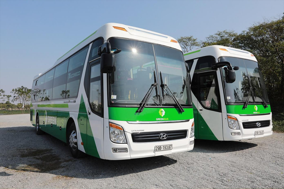 Bus from Hanoi to Cat Ba island